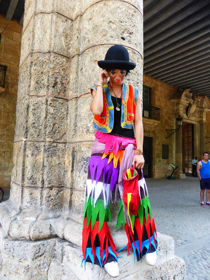Moko Jumbie – Festival in Havana Moko Jumbie – Festival in Havana